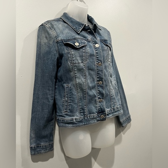 VINTAGE AMERICA women’s Denim Jacket/size S - Picture 4 of 9